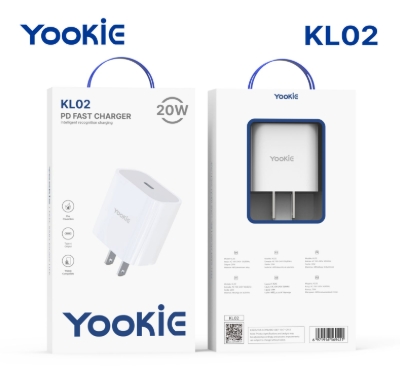 CARGADOR RAPIDO 20W KL-02