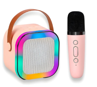 PARLANTE KARAOKE CON MICROFONO