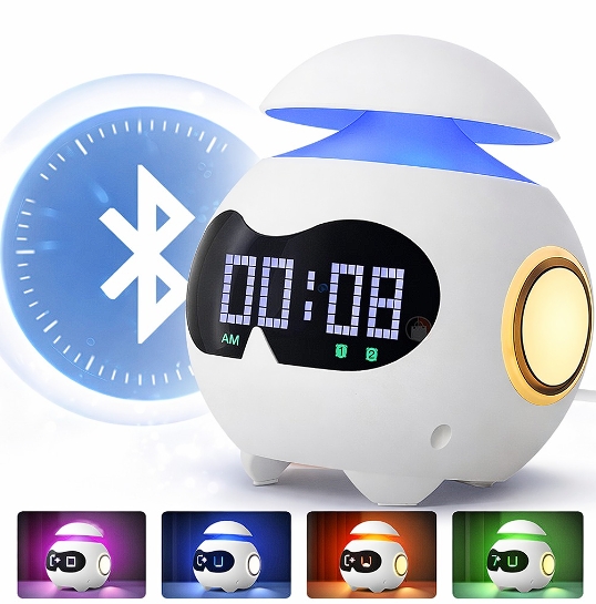 ROBOT DESPERTADOR RELOJ