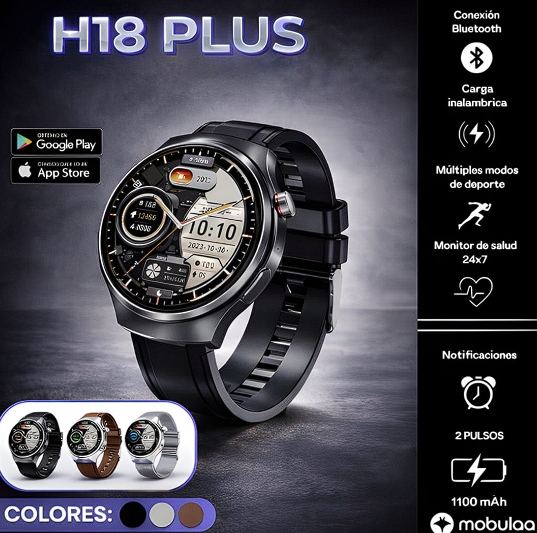 ORIGINAL H18 PLUS MOBULAA SMART WACHT