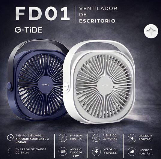 ORIGINAL FD-01 MOBULAA VENTILADOR