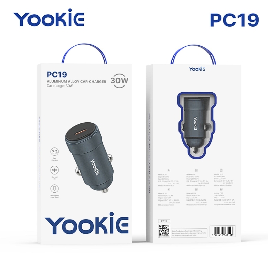 CARGADOR PRO ULTRA RAPIDO CARRO PC19 ORIGINAL