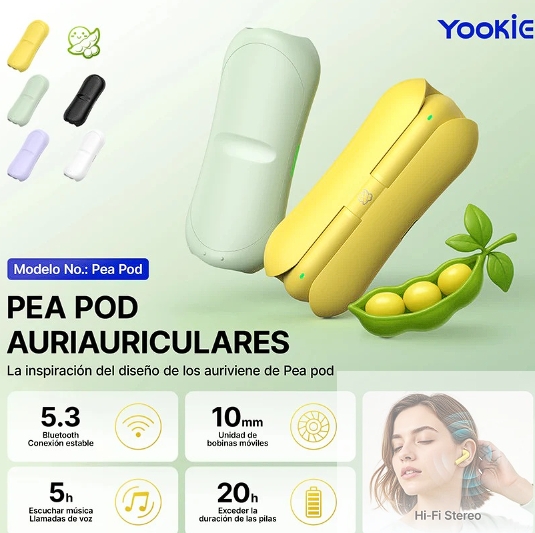 AIRPODS PEA POD EDICION ESPECIAL