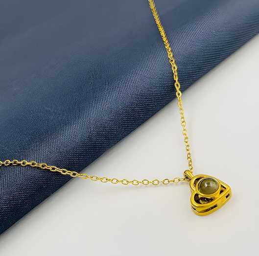 CADENA Y DIJE (100 TEAMO LUPA)