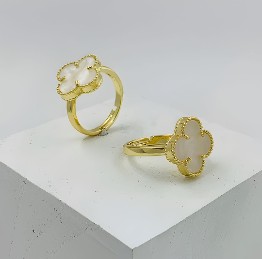 ANILLO VAN CLEEF BLANCO