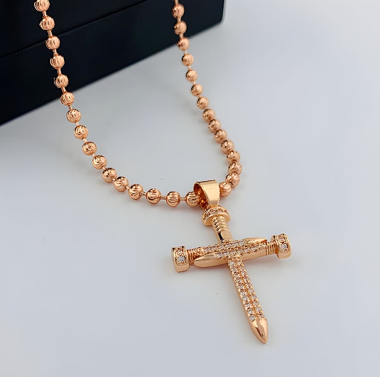 CADENA Y DIJE EN RODIO CRUZ A7