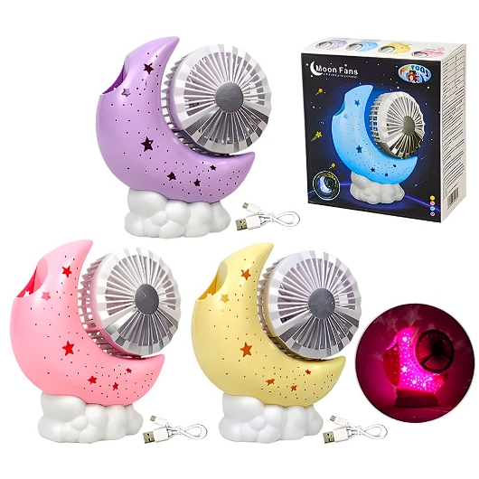 LAMPARA VENTILADOR PORTATIL