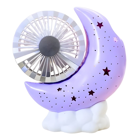 LAMPARA VENTILADOR PORTATIL