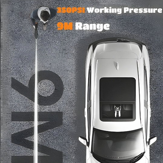 PISTOLA HIDROLAVADORA PORTATIL CON DOS BATERIAS