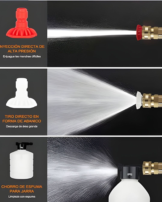 PISTOLA HIDROLAVADORA PORTATIL CON DOS BATERIAS