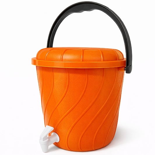 BALDE PLASTICO DISPENSADOR