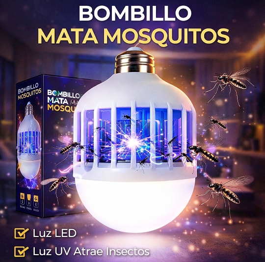 BOMBILLO MATA MOSQUITOS