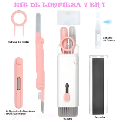 KIT DE LIMPIEZA 7 EN 1