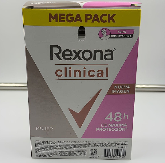 X20 PAQUETES REXONA DESODORANTE MUJER