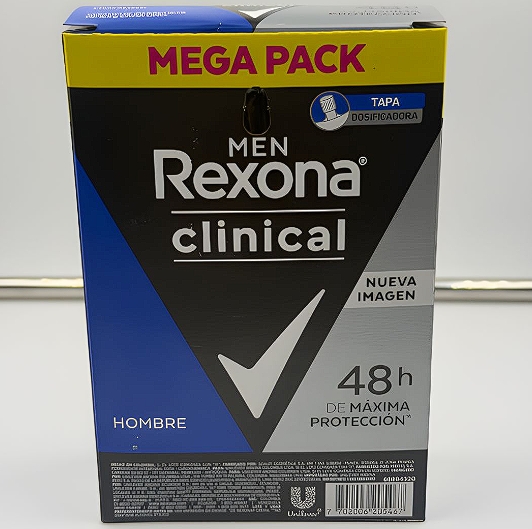 X20 PAQUETES REXONA DESODORANTE HOMBRE