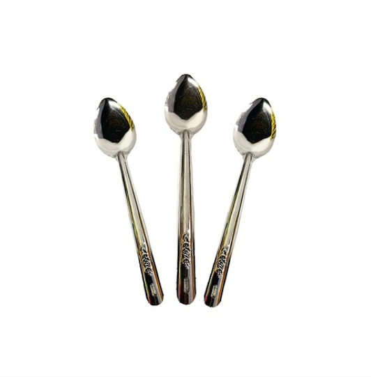 CUCHARA METAL GRANDE X3 UNIDADES