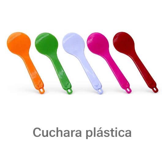 CUCHARA PLASTICA PARA COCINAR