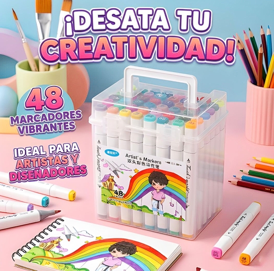 X48 PRO MARCADORES DOBLE PUNTA A7