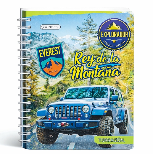 CUADERNO QNOTA 80HOJAS ARGOLLADO CUADROS
