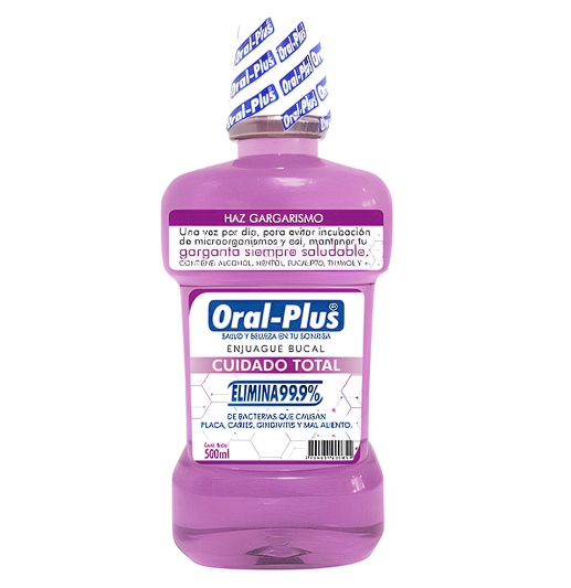 ORAL PLUS ENJUAGUE 500ML