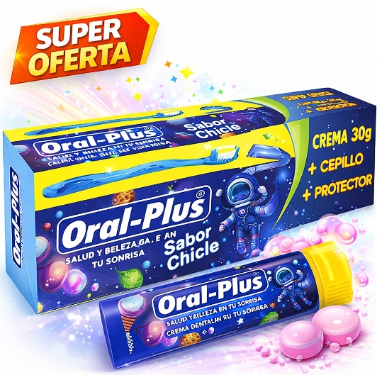 ORAL PLUS KIDS CREMA 30M + CEPILLO