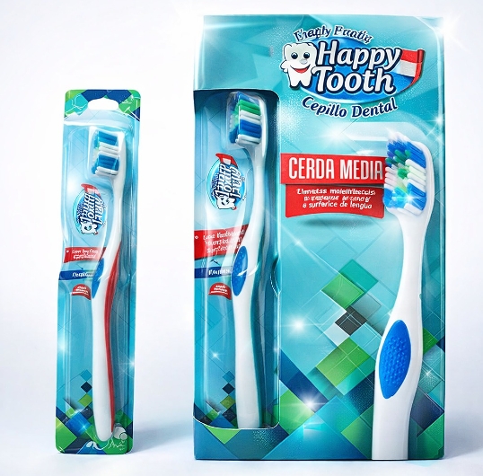 CEPILLO DE DIENTES HAPPY TOOTH X1 UNIDAD