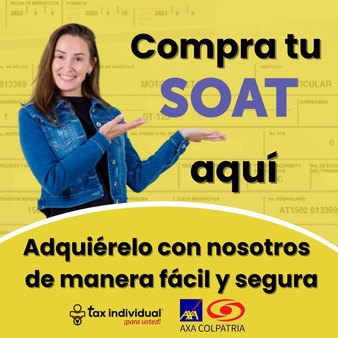 COTIZAR SOAT MEDIANTE NUESTRO WHATSAPP 3052462555