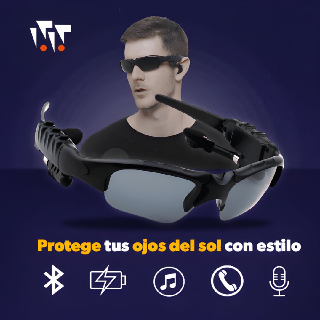 GAFAS BLUETOOH RECARGABLE